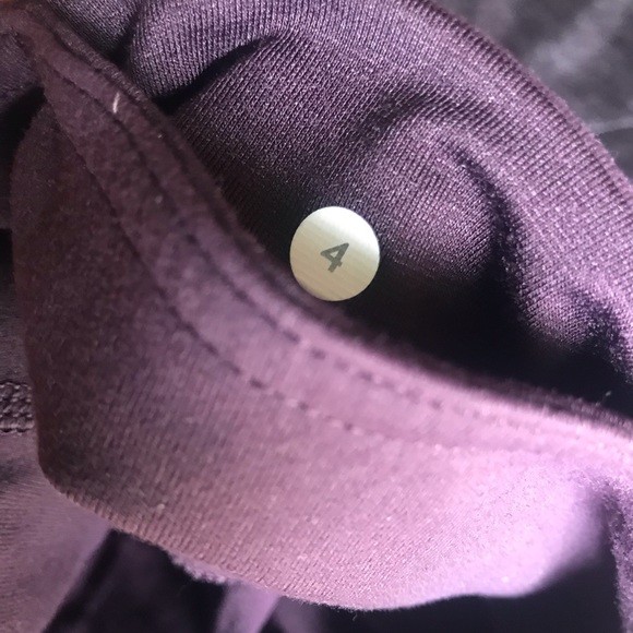 Lululemon Plum Mid-rise Wunder Under Pant - Picture 1 of 3